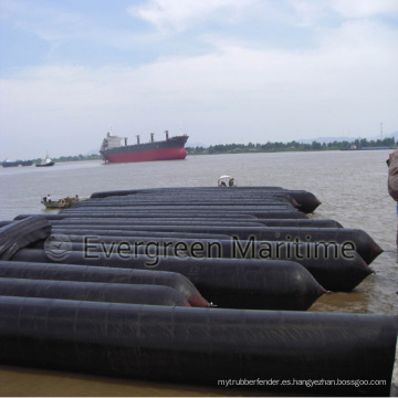 Tubos de elevación pesados, lanzamiento de la embarcación globo de aire de goma marina para el buque Upslip y aterrizaje, salvamento marítimo para el barco de madera, Ferrys, infantes de marina